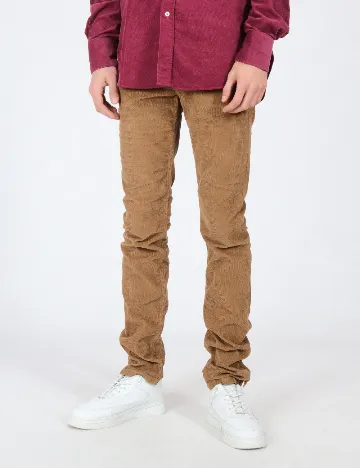 Pantaloni Zara, maro