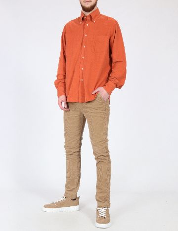 Pantaloni Zara, crem