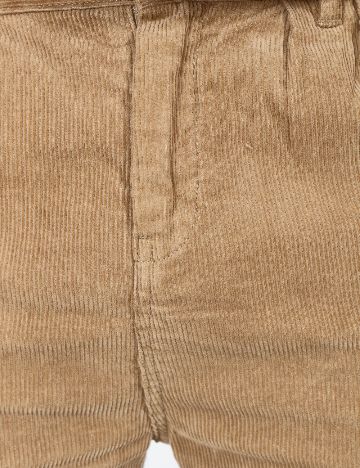 Pantaloni Zara, crem