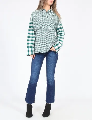 Camasa Zara, verde Verde