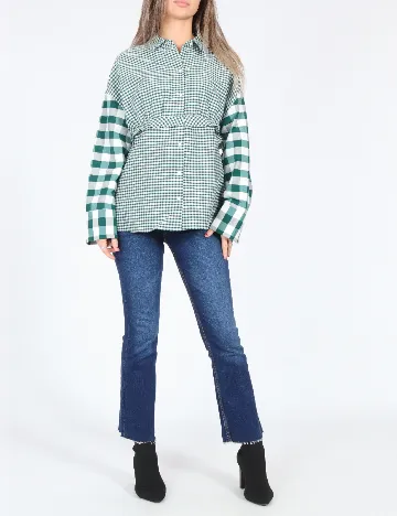 Camasa Zara, verde Verde