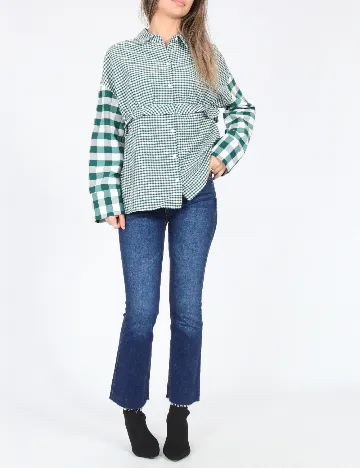 Camasa Zara, verde Verde