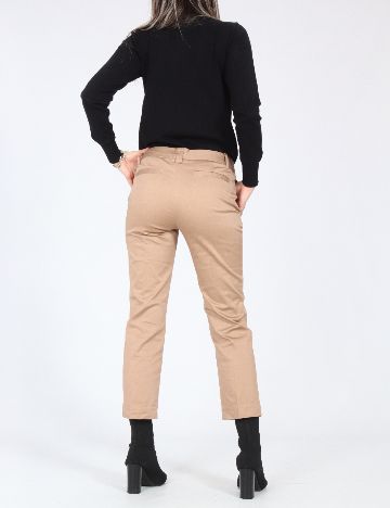 Pantaloni Zara, maro