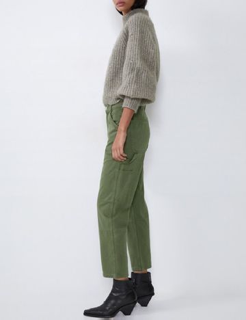 Pantaloni Zara, verde