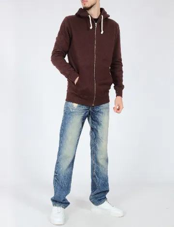 Hanorac Pull&Bear, maro Maro