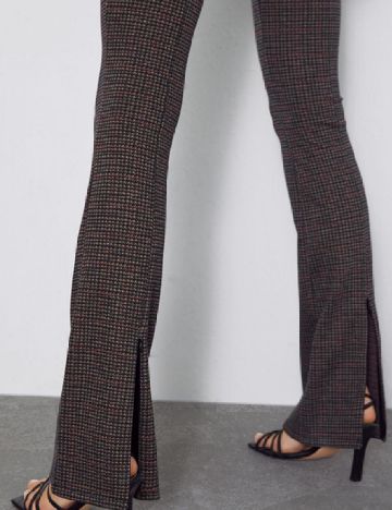 Pantaloni Zara, maro