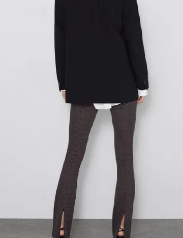 Pantaloni Zara, maro