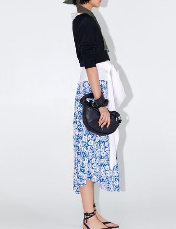 Fusta Zara, albastru