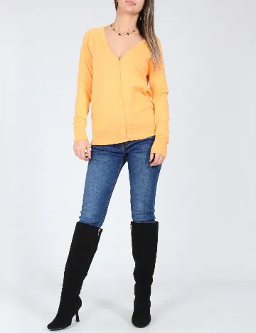 Cardigan Zara, galben