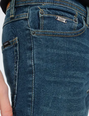 Blugi Pull&Bear, bleumarin Albastru