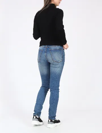 Blugi Pull&Bear, albastru Albastru