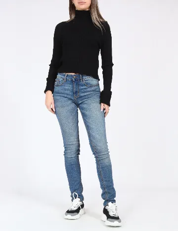 Blugi Pull&Bear, albastru Albastru