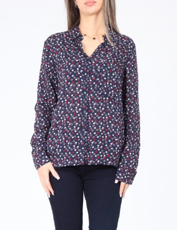 Camasa Pull&Bear, bleumarin