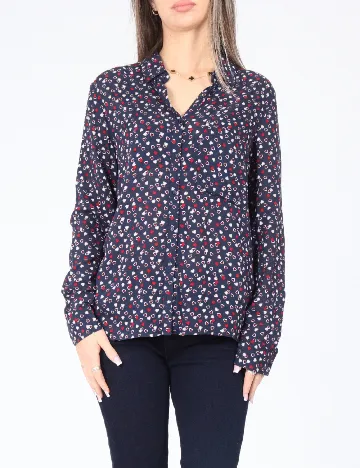 Camasa Pull&Bear, bleumarin