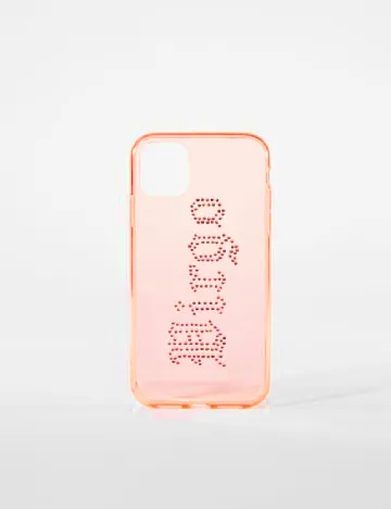 Husa Iphone 12/12 Pro Bershka, portocaliu Portocaliu