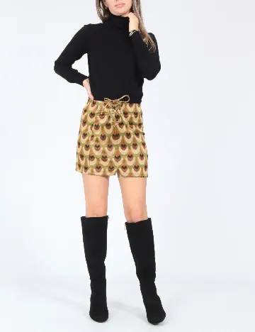 Fusta Bershka, mix culori