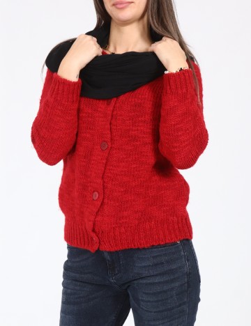 Esarfa circulara Bershka, negru