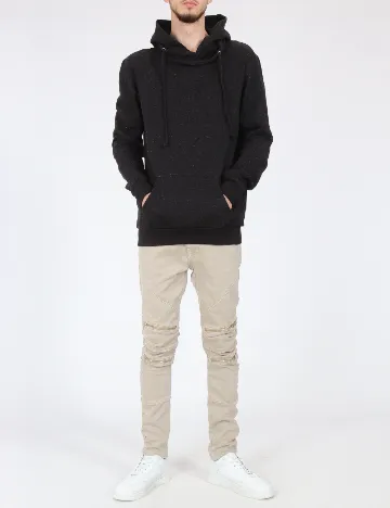 Hanorac Bershka, negru