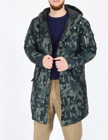 Geaca Pull&Bear, army