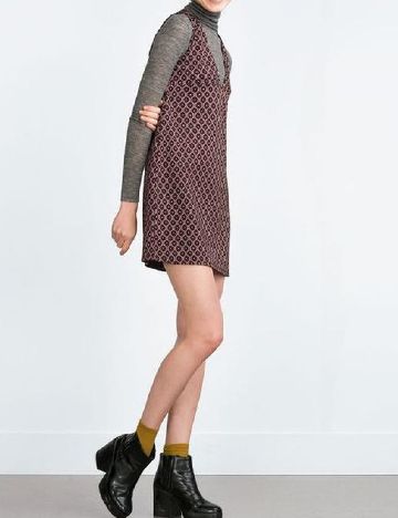 Rochie scurta Zara, mix culori