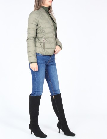 Geaca Bershka, verde