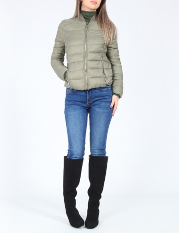 Geaca Bershka, verde