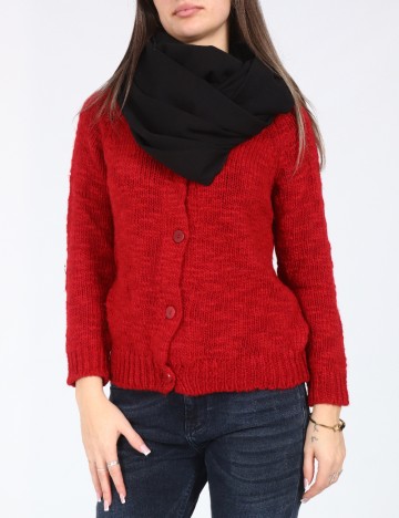 Esarfa circulara Bershka, negru