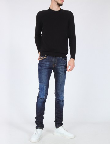 Blugi Pull&Bear, bleumarin