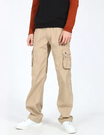 Pantaloni Zara, maro deschis