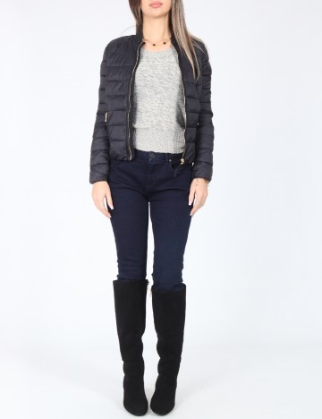 Geaca Bershka, bleumarin inchis