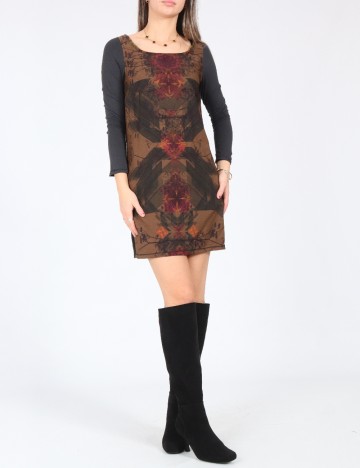 Rochie scurta Bershka, mix culori