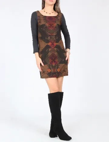 Rochie scurta Bershka, mix culori