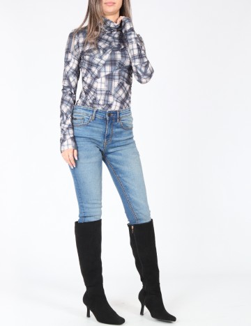 Body Bershka, albastru