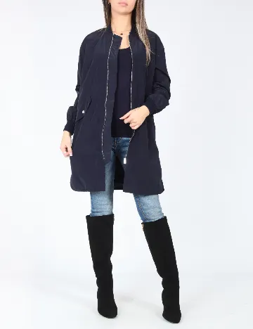 Jacheta Bershka, bleumarin Albastru