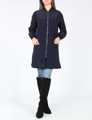 Jacheta Bershka, bleumarin Albastru