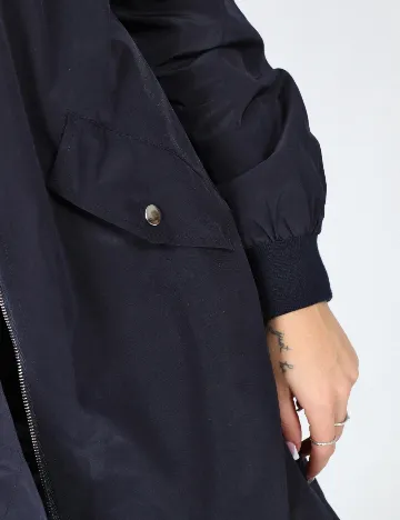 Jacheta Bershka, bleumarin Albastru