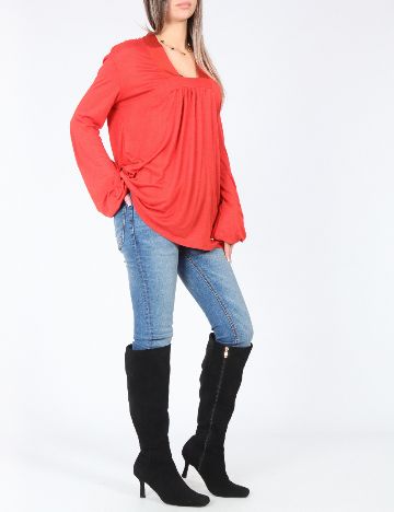 Bluza Zara, portocaliu