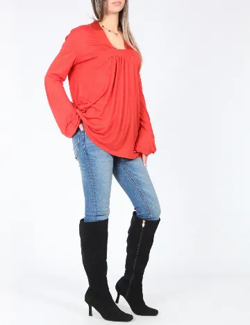 Bluza Zara, portocaliu