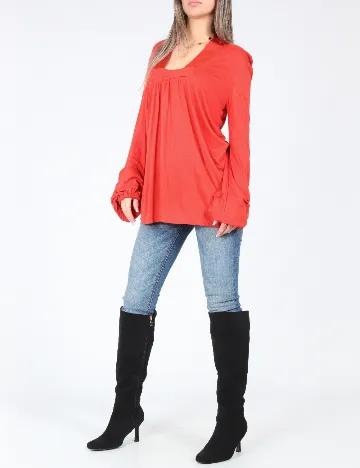 Bluza Zara, portocaliu