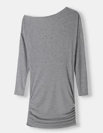 Rochie scurta Bershka, gri