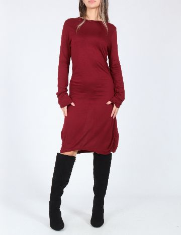 Rochie medie Zara, visiniu