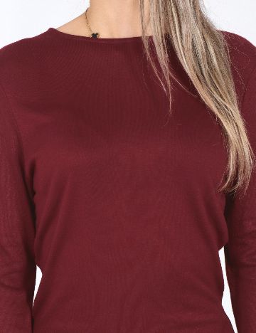 Rochie medie Zara, visiniu