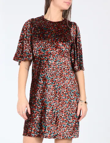 Rochie scurta Zara, mix culori