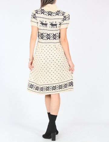 Rochie medie Zara, bej