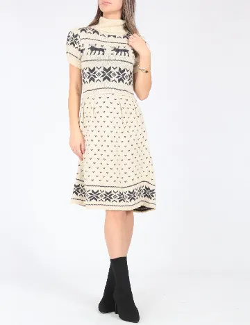 Rochie medie Zara, bej