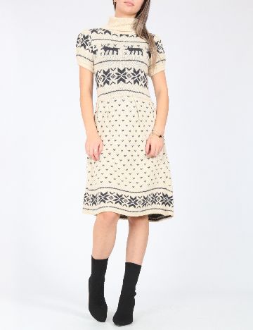 Rochie medie Zara, bej