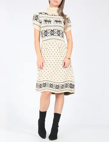 Rochie medie Zara, bej