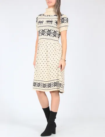 Rochie medie Zara, bej