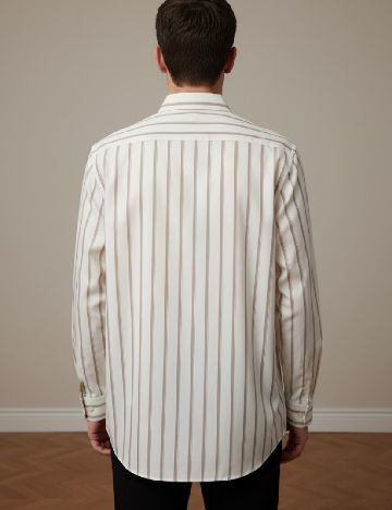 Camasa Zara, ecru/crem