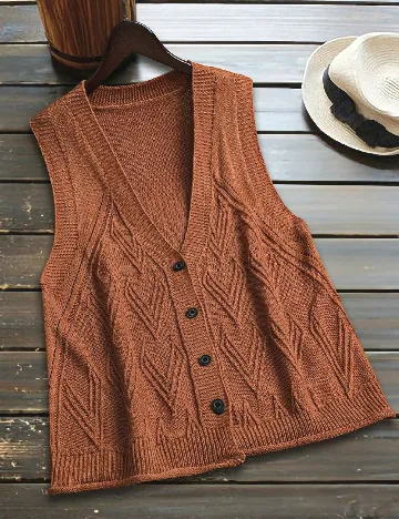 Vesta SHEIN, maro Maro